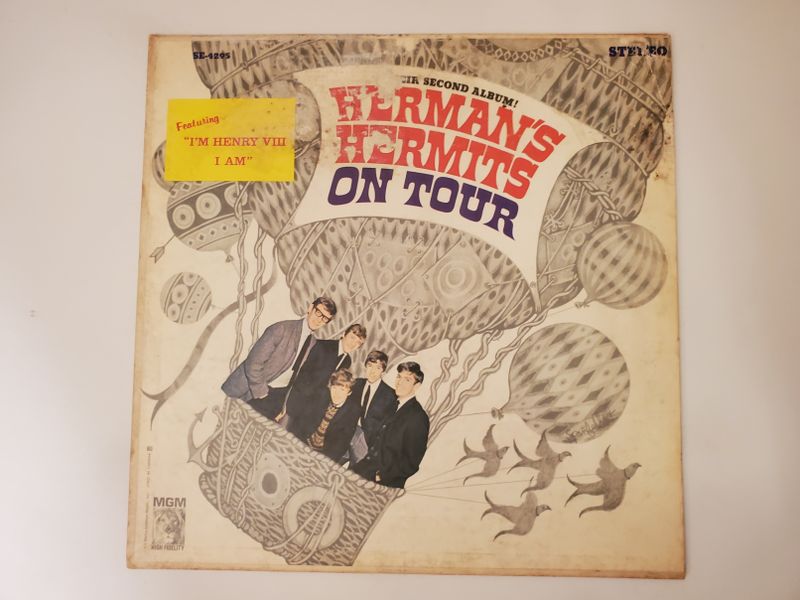 Herman's Hermits Herman's Hermits On Tour vinyl record